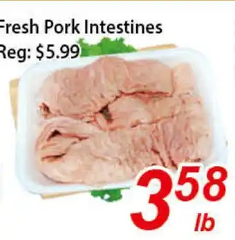 Seasons Foodmart Fresh pork intestines offer