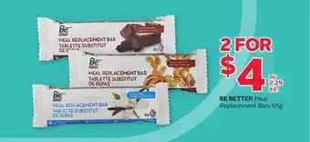 Rexall Be better meal replacement bars offer
