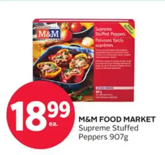 Rexall M & m food market supreme stuffed peppers 907g offer