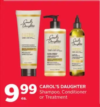 Rexall Carol's daughter shampoo, conditioner or treatment offer