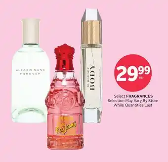 Rexall Select fragrances offer