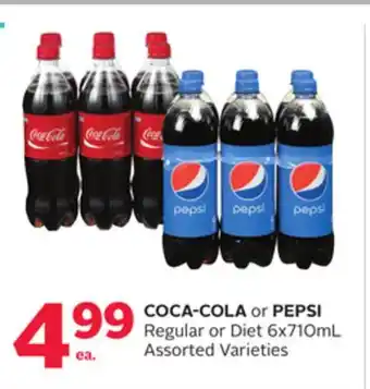 Rexall Coca-cola or pepsi regular offer