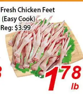 Seasons Foodmart Fresh chicken feet offer