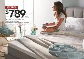 Sleep Country Bloom mist mattress offer