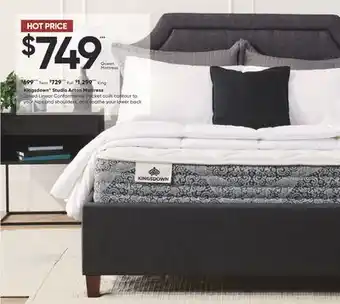 Sleep Country Kingsdown studio acton mattress offer