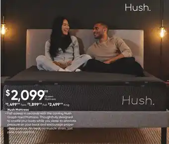 Sleep Country Hush mattress offer