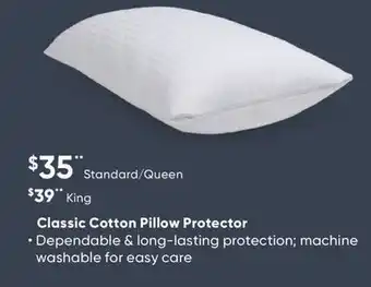 Dormez Vous Classic cotton pillow protector offer