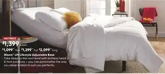 Dormez Vous Bloom lift lifestyle adjustable base offer