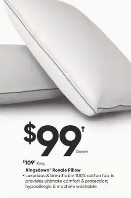 Dormez Vous Kingsdown royale pillow offer