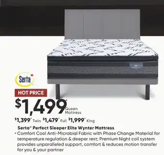 Dormez Vous Serta perfect sleeper elite wynter mattress offer