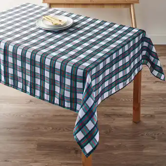Giant Tiger Debbie travis holiday linen-like tablecloth. 84-in offer