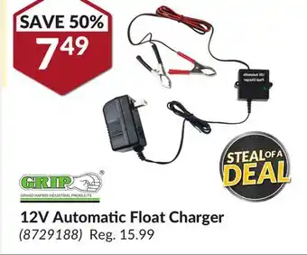 Princess Auto Grand rapids industrial products 12v automatic float charger offer