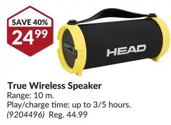 Princess Auto True wireless speaker range offer