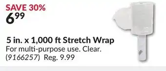 Princess Auto 5 in. x 1, 000 ft stretch wrap offer