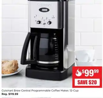 Kitchen Stuff Plus Cuisinart brew central programmable coffee maker, 12-cup offer