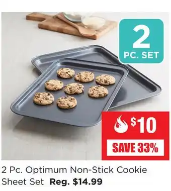 Kitchen Stuff Plus 2 pc. optimum non-stick cookie sheet set offer