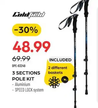 Pronature Coldfield 3 sections pole kit offer