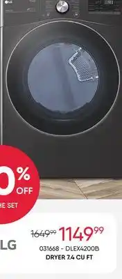 Meubles RD Dryer 7.4 cu ft offer