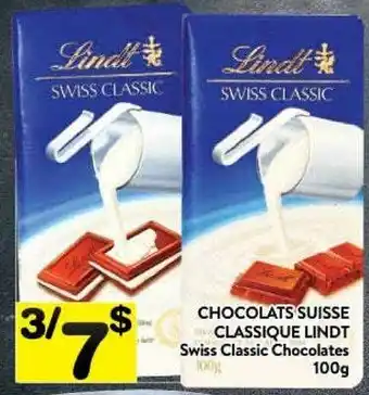 Supermarché PA Swiss classic chocolates offer