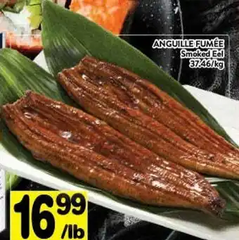 Supermarché PA Smoked eel offer