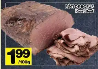 Supermarché PA Roast beef offer