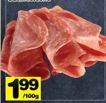 Supermarché PA Salami prosciutto offer