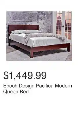 Costco Epoch design pacifica modern queen bed offer