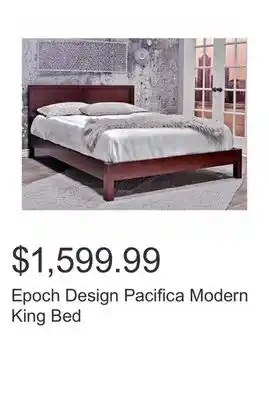 Costco Epoch design pacifica modern king bed offer