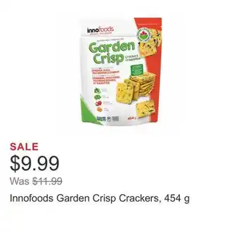 Costco Innofoods garden crisp crackers, 454 g offer