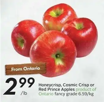 Sobeys Honeycrisp, Cosmic Crisp or Red Prince Apples offer