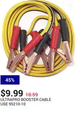 NAPA Auto Parts Booster cable offer