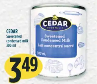Marché Adonis Cedar sweetened condensed milk offer