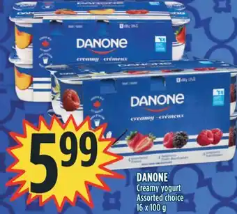 Marché Adonis Danone creamy yogurt offer