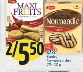 Marché Adonis Dare cookies offer