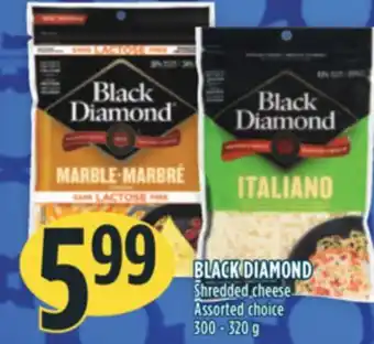 Marché Adonis Black diamond shredded cheese offer
