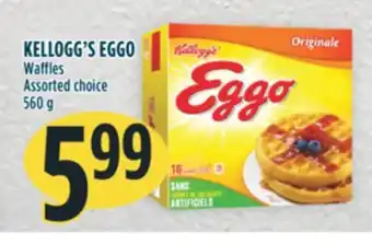 Marché Adonis Kellogg's eggo waffles offer
