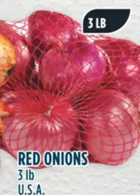 Marché Adonis Red onions offer