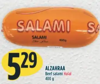 Marché Adonis Alzahraa beef salami halal offer