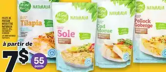 Metro Filets de poisson mieux-être naturalia | life smart naturalia fish fillets offer