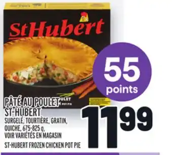 Metro Pâté au poulet st-hubert | st-hubert frozen chicken pot pie offer