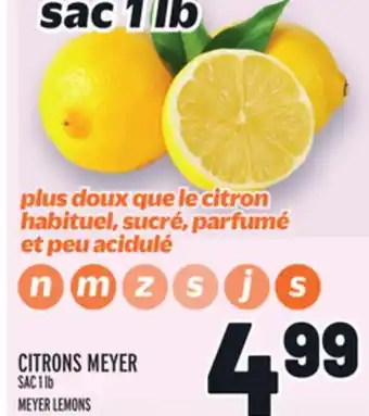 Metro Citrons meyer | meyer lemons offer