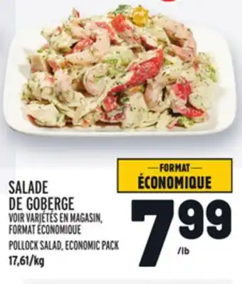 Metro Salade de goberge | pollock salad offer