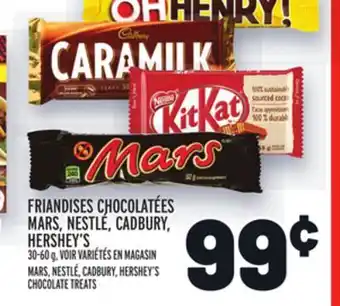 Metro Friandises chocolatées mars, nestlé, cadbury, hershey's | mars, nestlé, cadbury, hershey's chocolate treats offer