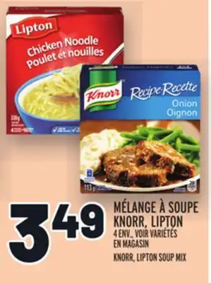 Metro Mélange à soupe knorr, lipton | knorr, lipton soup mix offer