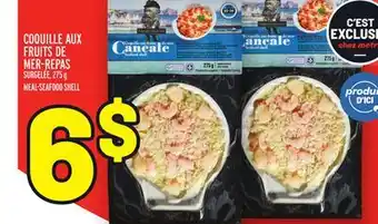 Metro Coquille aux fruits de mer-repas | meal-seafood shell offer