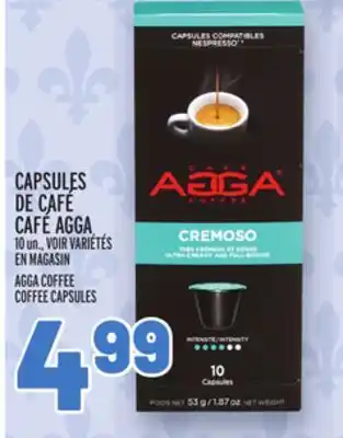 Metro Capsules de café café agga | agga coffee coffee capsules offer