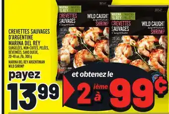 Metro Crevettes sauvages d'argentine marina del rey | marina del rey argentinian wild shrimp offer