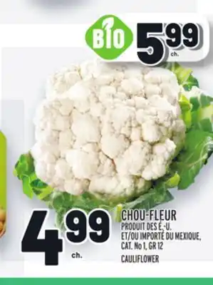 Metro Chou-fleur | cauliflower offer