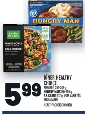 Metro Dîner healthy choice | healthy choice dinner offer