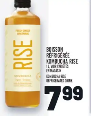 Metro Boisson réfrigérée kombucha rise | kombucha rise refrigerated drink offer